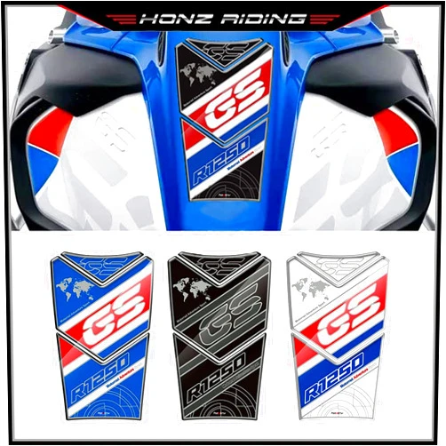 Aveko For BMW R1250GS ADV Adventure 2018-2020 Motorcycle Gas Tank Pad Protector 3D Resin Sticker