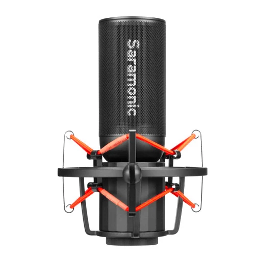 Saramonic Supercardioid Large-Diaphragm Condenser Microphone with Shock Mount & Pop Filter (SR-BV4)