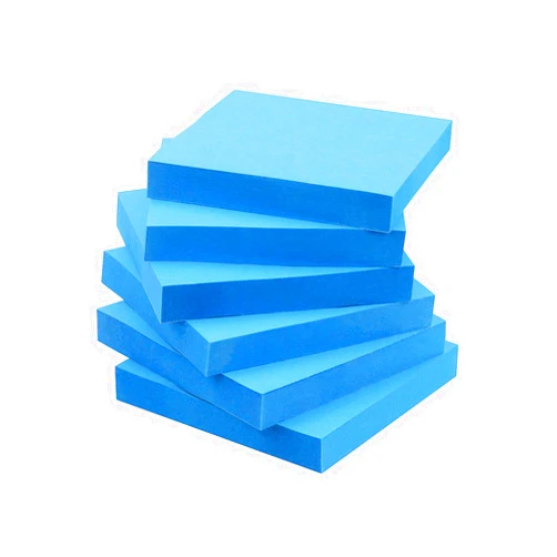 Early Buy Sticky Notes 3x3 Self-Stick Notes Blue Color 6 Pads, 100 Sheets/Pad