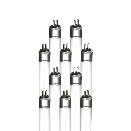 Sunlite 41203 LED T5 Ballast Bypass Light Tube (Type B) 3 Ft, 16 Watt (F39T5 Fluorescent Replacement), 1800 Lumens, Mini G5 Base, Dual End Connection UL Listed, Shatterproof, 3000K Warm White, 10 Pack