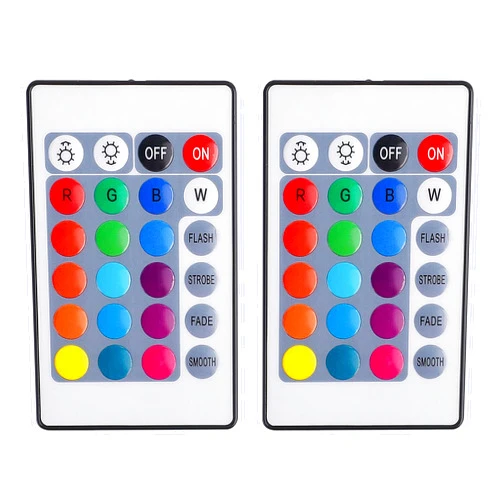 SUPERNIGHT 24 Keys RGB LED Strip Light Wireless Dimmer Remote Controller Led Light Remote Replacement for SMD 5050 3528 2835 Led Strip Lights