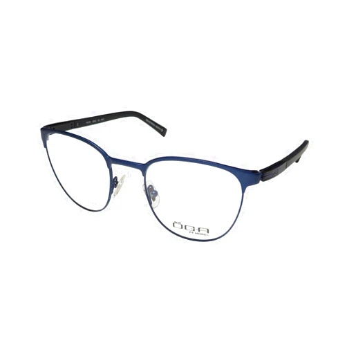Oga 10075o Mens Designer Full-Rim Flexible Hinges Eyeglasses/Eye Glasses