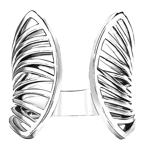 Baoaichi Handmade 925 Sterling Silver Rings For Women Girls Hollow Wide Band Chunky Rings Mulit Layered Wrap Rings Minimalist Statement Rings Open Adjustable Thumb Rings For Women Trendy Stackable Rings Gifts