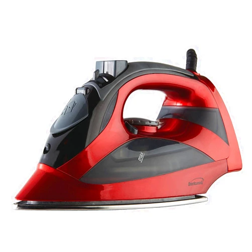Brentwood Steam Iron, with Auto Shut-off, Red