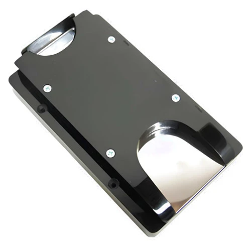 Brybelly Acrylic Rake Slide Drop with Stainless Steel Door