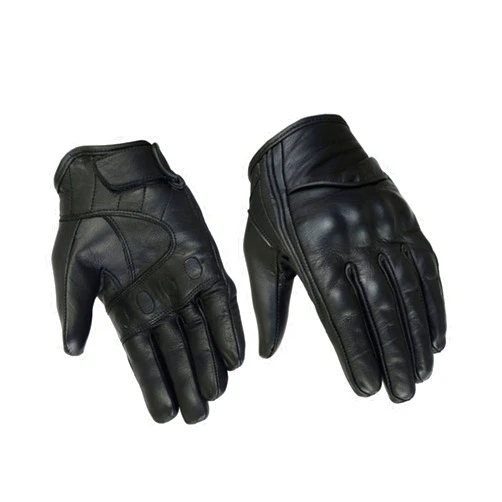 DS Daniel Smart Daniel Smart Leather Gloves – Aniline Goat Women Leather Gloves with Adjustable Knuckle Protection and Touch Screen Fingertip
