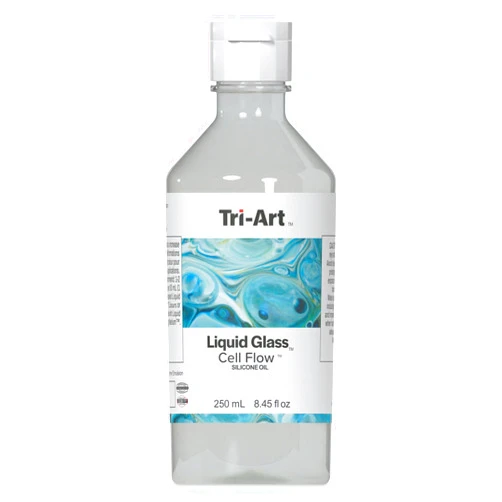 Tri-Art Liquid Glass Pouring Medium - Cell Flow Medium, 250 ml