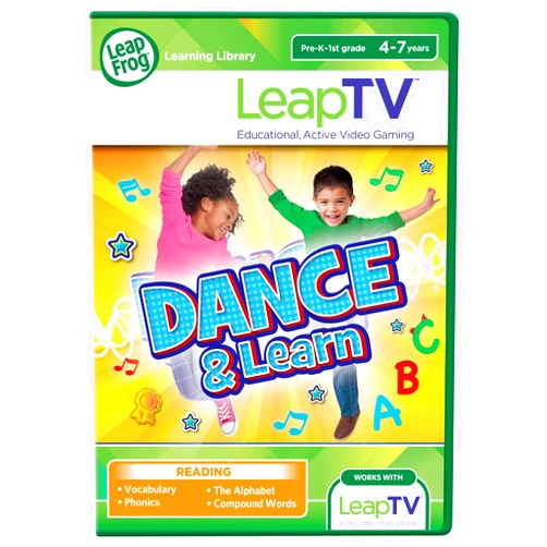 Leap Frog LeapFrog LeapTV Dance and Learn Educational, Active Video Game