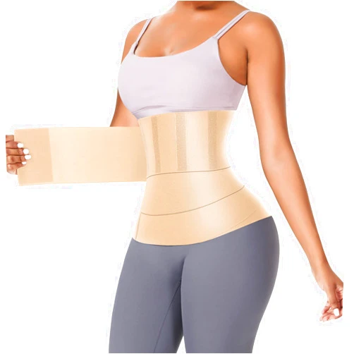 FeelinGirl Waist Trainer for Women Sauna Trimmer Belt Waist Cincher Tummy Wrap Plus Size Snatch Me Up Bandage