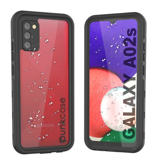 Punkcase Designed for Galaxy A02s Waterproof Case [StudStar Series] [Slim Fit] [IP68 Certified] [Shockproof] [Dirtproof] [Snowproof] Armor Cover for Galaxy A02s (6.5