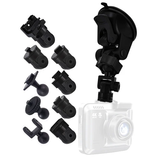 Triplinger Dash Cam Suction Cup Mount for Rexing Rove SASINON SUVCON Miden BAEASU Azacvb lensuge DoHonest iZEEKER Galphi BOOGIIO Otovoda Miofive Lensuge zhiroad Neideso Avylet Camera Windshield Mount