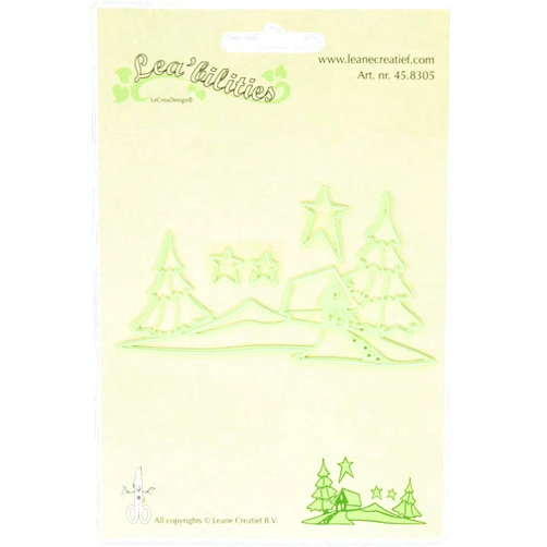 Leane Creatief Lea'bilitie Die, Scenery with House