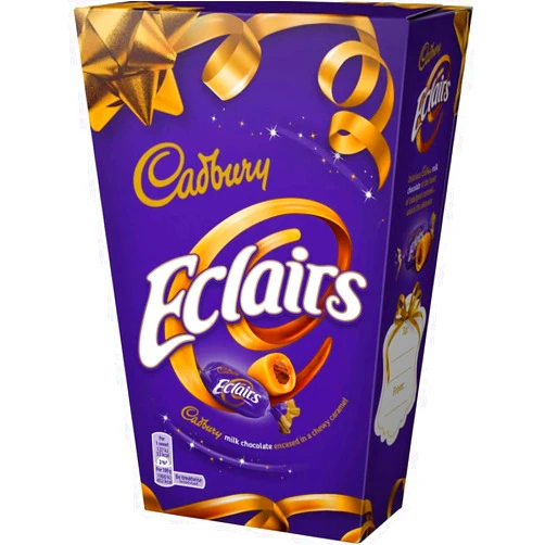 Cadbury Chocolate Eclairs Carton 350g