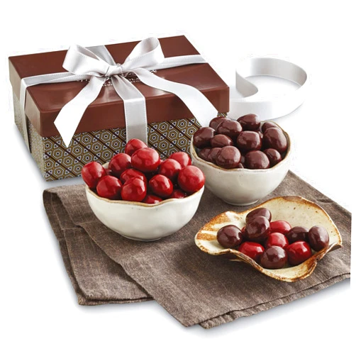 Harry & David Chocolate Covered Cherries, Gourmet Dark Chocolate Dipped Cherries, Fruit Candy Gift Box, Chocolate Gift For All Occasions, Women, Men, Corporate