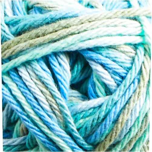 Village Yarn Craft Cotton Cone Solid Knit Afghan Kit