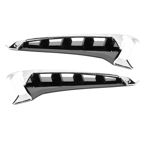 Aramox 2Pcs Car Sides Vent, Car Decoration Side Air Vent Cover Trim Sticker Compatible with X5 F15 14-18
