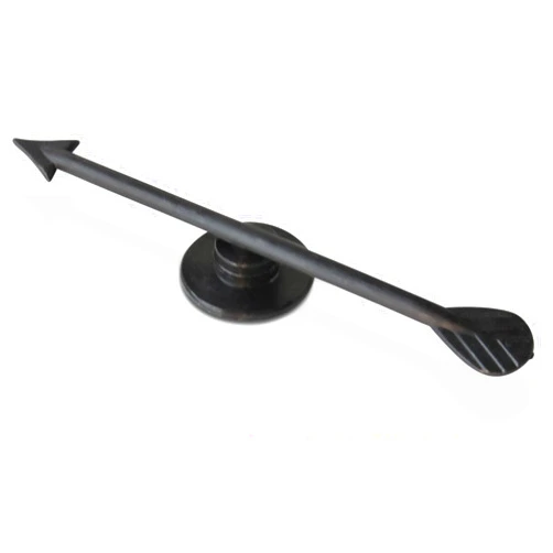 Yardware etcetera Game Spinner 12 Pack - 3 Inch Black Plastic Arrow Game Spinner - Small Lightweight Arrows