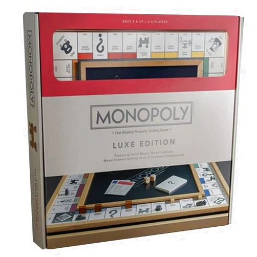 WS Game Company Monopoly Luxe Maple Edition
