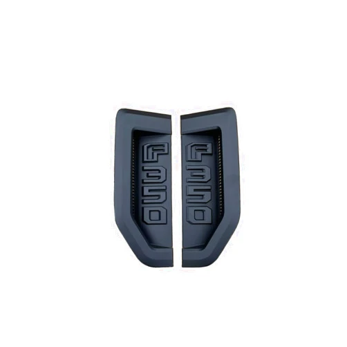Generic 2017 2018 2019 2020 2021 2022 F350 Fender Emblems (Set of 2) Matte Black Badges Universal Blackout Emblem Badge Aftermarket Custom Replacement Direct Fit Upgrade Left Right Driver Passenger Side Pair