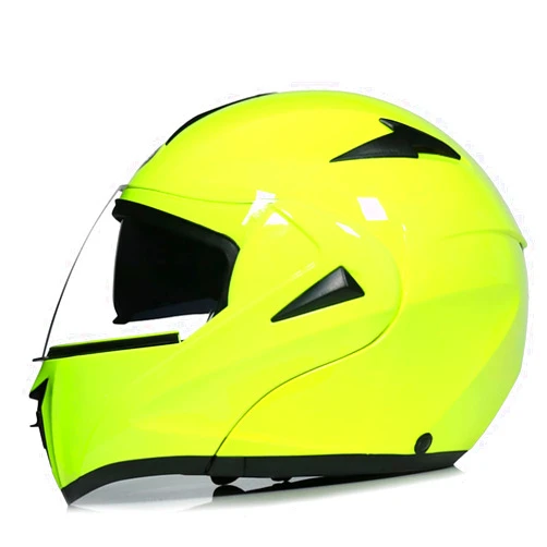 GAOZ Full Face Modular with Dual Visor Motorcycle Helmet,Integrated Helmet Motorbike Front Flip Up Keep Warm Helmet,DOT Approved Adults Moped Street Scooter Moped Racing Helmet for Men Women