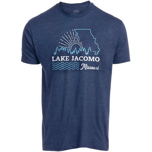 Ann Arbor T-shirt Co. Cities and Sites of Missouri - Midwest MO State Pride T-Shirt for Men Women