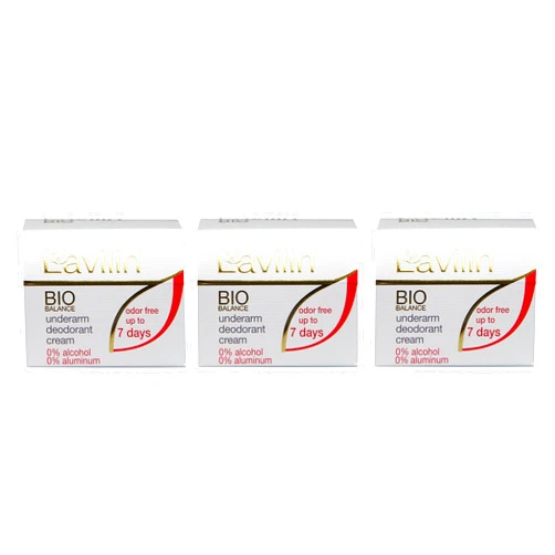 Lavilin Underarm Deodorant Cream, 12.5 Gram (3 Pack)
