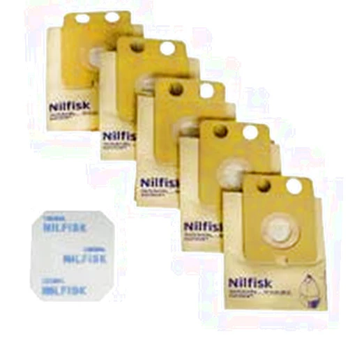 Nilfisk Advance Back Vacuum Paper Vacuum Bags (qty: 5) (22198000)