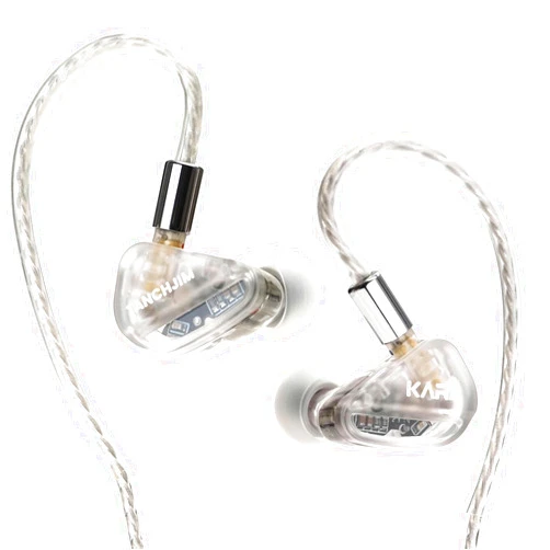 HiFiGo TANCHJIM Kara Flagship 1 DD + 4 BA in-Ear Monitors, 5 Hybrid Drivers IEMs in-Ear Earphone with Natural Tone and Lively Sound (Kara)