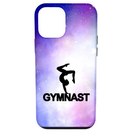 Gymnastics iPhone 12 mini Gymnastics Gymnast Galaxy Nebula Background Case