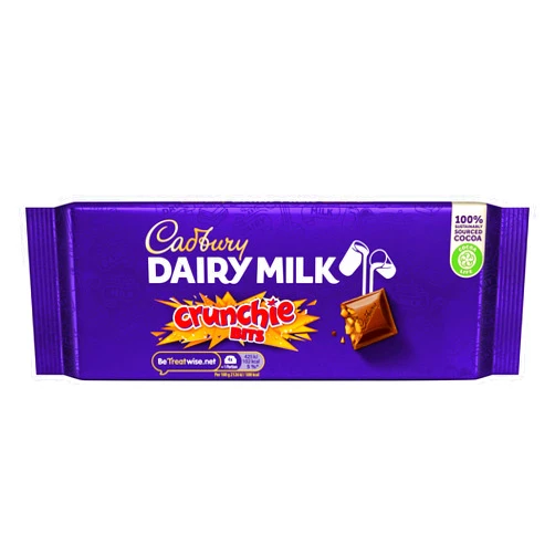 Cadbury Dairy Milk Crunchie (180g) - Pack of 6