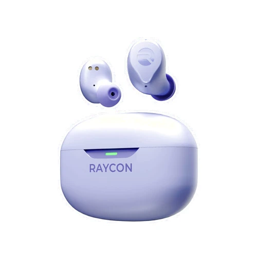 Raycon Everyday Earbuds (2024 Edition) - Bluetooth True Wireless in-Ear Buds with 32 Hours Playtime, Multpoint Technology, Extreme Comfort, and Active Noise Cancellation (Blush Violet)