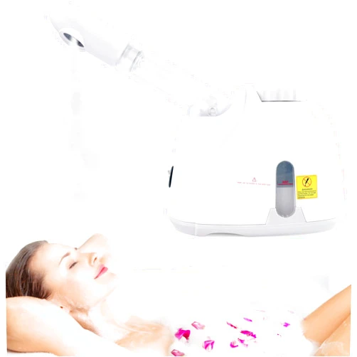 YOKYAK Facial Mist Steamer,YOKYAK Facial Steamers with 360° Rotatable Sprayer, Face Steamer for Facial Deep Cleaning, Hot Mist Humidifier Steamer for Face Spa Sinuses Moisturizing, Homeuse or Salon