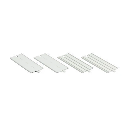 PlanToys Rubber Road & Rail Extension Tracks - Set A (6323)