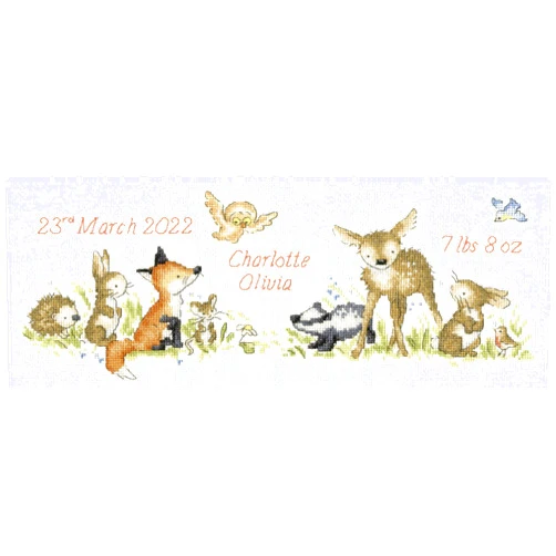 Bothy Threads Cross Stitch Kit - Woodland Welcome