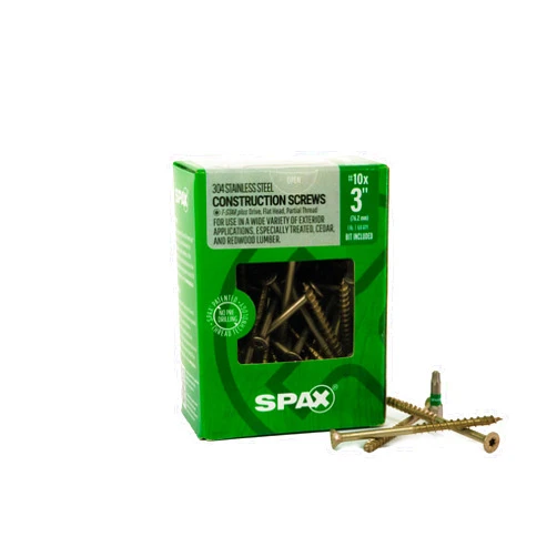 SPAX #10 x 3