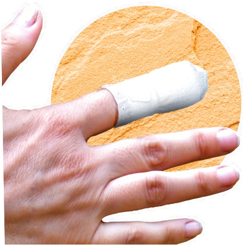 BOUNCEBACK MediMitt FingerMitt Non Adhesive Fingertip and Full Coverage Bandages with Fastening Strap (X-Large (10 Pack))