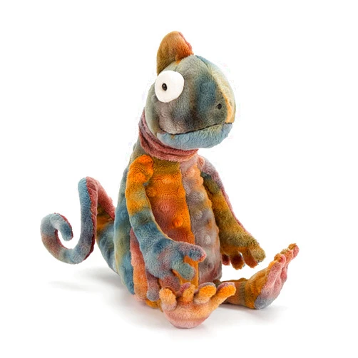 Jellycat Colin Chameleon Stuffed Animal, 11.5 inches | Reptile Plush Toy | Classic Children's Gift