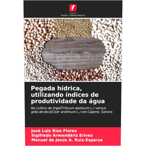 José Luis Ríos Flores,Sigifredo Armendáriz Erives,Manuel de Jesus A. Ruiz-Esparza Pegada hídrica, utilizando índices de produtividade da água: No cultivo de trigo(Triticum aestivum L.) versus grão-de-bico(Ciser arietinum L.) em Cajeme, Sonora (Portuguese Edition)