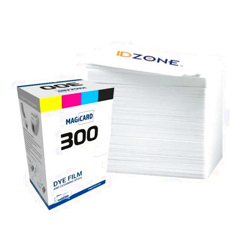 ID Zone Magicard MC250YMCKOK Color Ribbon - YMCKOK - 250 Prints with 500 ID Zone PVC Cards