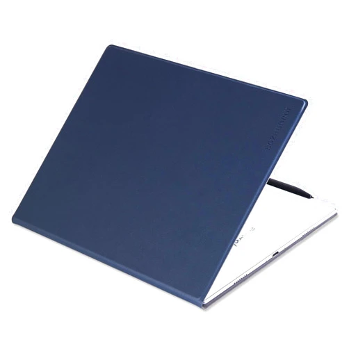 BOZHUORUI Magnetic Case for Onyx Boox Go 10.3 Tablet (2024 Released) - Ultrathin Lightweight Book Folio Cover with Auto Sleep/Wake (Dark Blue)