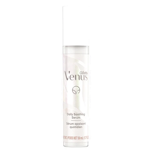 Gillette Venus Intimate Grooming Daily Soothing Serum Reduce Ingrown Hair for Pubic Hair and Skin, Bikini Post Shave Serum