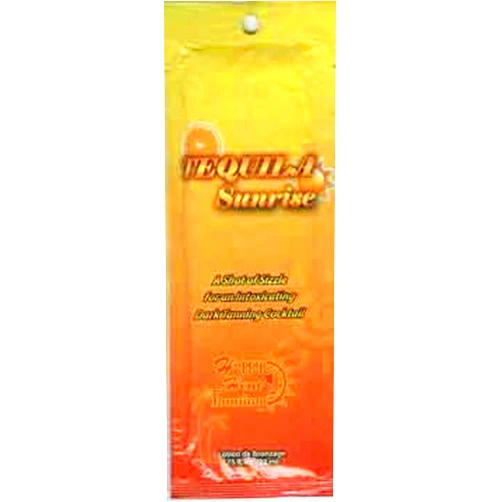 Happy Hour 5 Tequila Sunrise Hot Tingle Tanning Lotion Packets