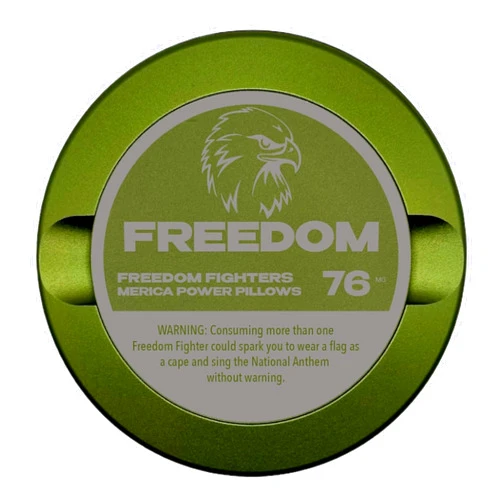 Syn Tin Edition 005: Freedom | Snus Can | Snus Container | Zyn Metal Can | Metal Zyn Container | Zyn Holder | Metal Snus Container | Smell Proof Container | Aluminum Zyn Container (Military Green)