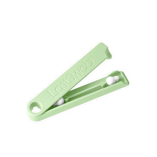 LastSwab® Reusable Cotton Safety Swabs for Baby Ear Cleaning - The Sustainable and Sanitary Alternative to Single-Use Q Tips - Easy to Clean and Zero Waste - Convenient Travel Case Holder