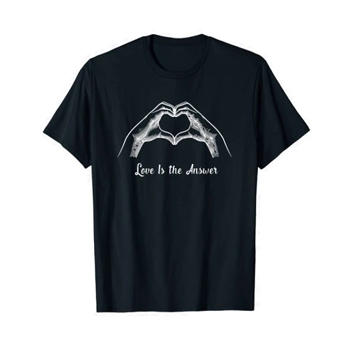 Gebärdensprache Liebe ist die Antwort T-Shirt