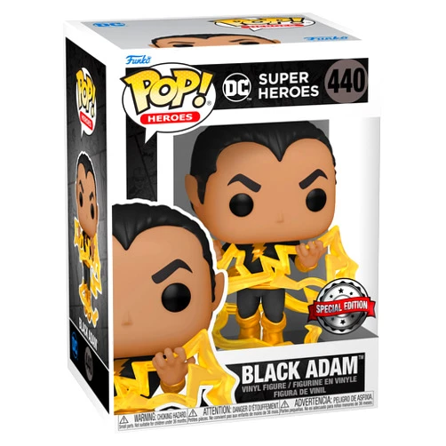 Funko Pop! DC Super Heroes - Black Adam, Classic Special Edition Exclusive Multicolor Vinyl Figure #440