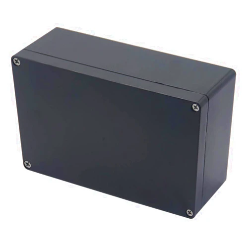 Otdorpatio Project Box ABS Plastic Black Electrical Boxes IP65 Waterproof DIY Electronic Junction Box Power Enclosure 7.87 x4.72 x2.95 inch (200x120x75 mm)