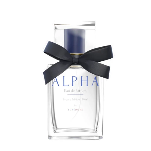 Luxedore ALPHA, Perfume Classic, Eau De Parfum, Pheromone Cologne for Men, Fresh Woody Jasmine Fragrance