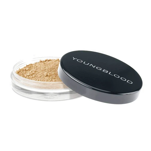 Youngblood Clean Luxury Cosmetics Natural Loose Mineral Foundation, Warm Beige | Loose Face Powder Foundation Mineral Illuminating Full Coverage Oil Control Matte Lasting | Vegan, Cruelty Free