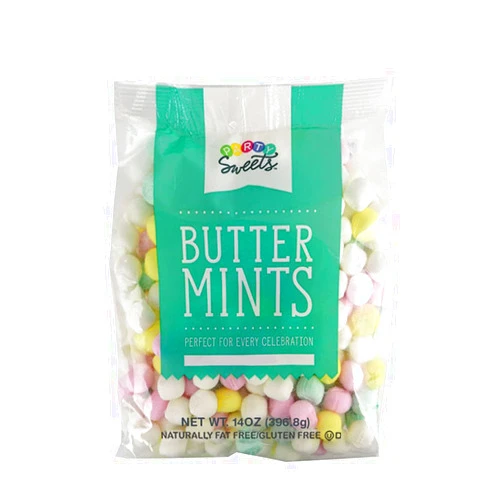 Party Sweets Assorted Pastel Buttermints, 14 Ounce, Appx. 100 pieces from Hospitality Mints